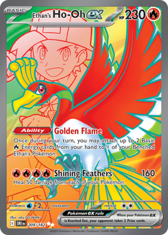 Ethan's Ho-Oh ex #209 Destined Rivals