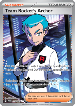 Team Rocket's Archer #223 Destined Rivals