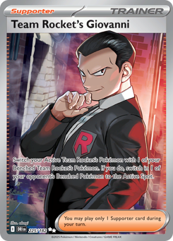 Team Rocket's Giovanni #225 Destined Rivals