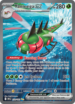 Yanmega ex #228 Destined Rivals
