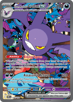 Team Rocket's Crobat ex #234 Destined Rivals
