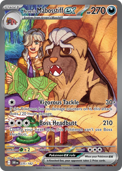Arven's Mabosstiff ex #235 Destined Rivals