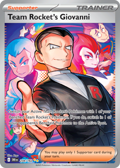 Team Rocket's Giovanni #238 Destined Rivals