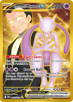 Team Rocket's Mewtwo ex #240 Destined Rivals