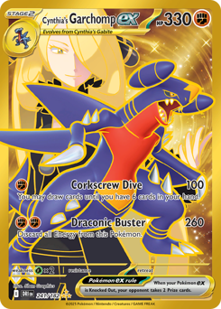 Cynthia's Garchomp ex Destined Rivals #241