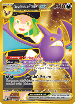 Team Rocket's Crobat ex #242 Destined Rivals