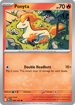 Ponyta #29 Destined Rivals