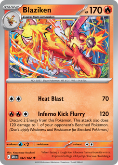 Blaziken #42 Destined Rivals