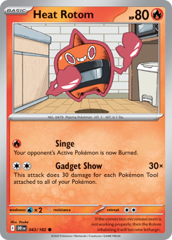 Heat Rotom #43 Destined Rivals