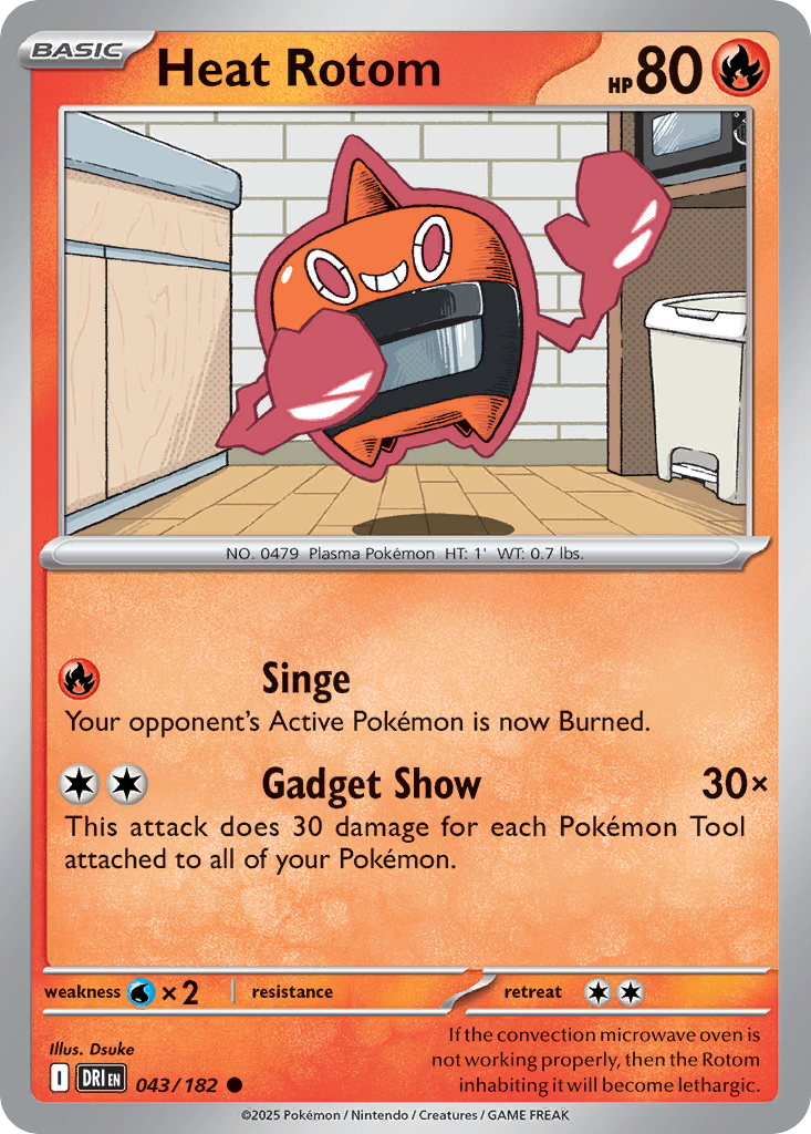 Heat Rotom #43 Destined Rivals