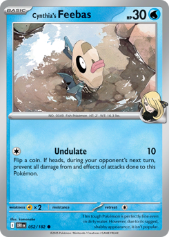 Cynthia's Feebas #52 Destined Rivals