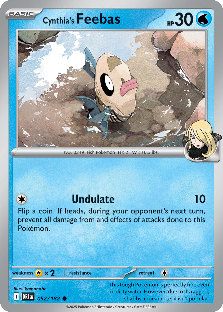 Cynthia's Feebas #52 Destined Rivals