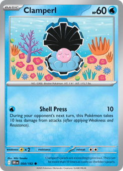 Clamperl #54 Destined Rivals