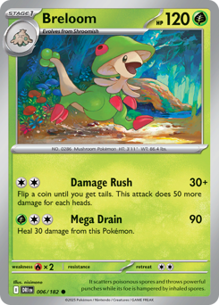 Breloom #6 Destined Rivals