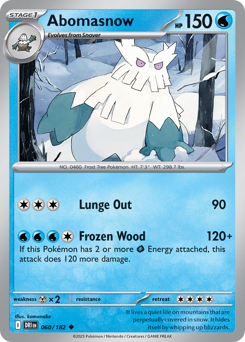 Abomasnow #60 Destined Rivals