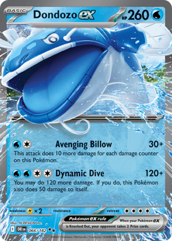 Dondozo ex #66 Destined Rivals