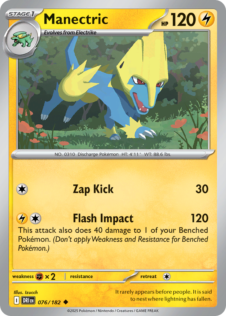 Manectric #76 Destined Rivals
