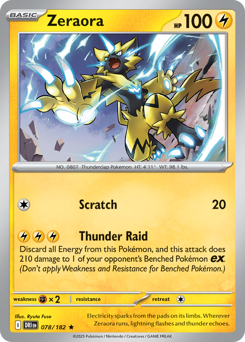 Zeraora #78 Destined Rivals