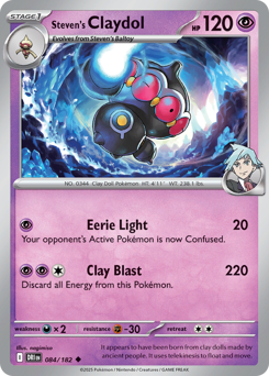 Steven's Claydol #84 Destined Rivals