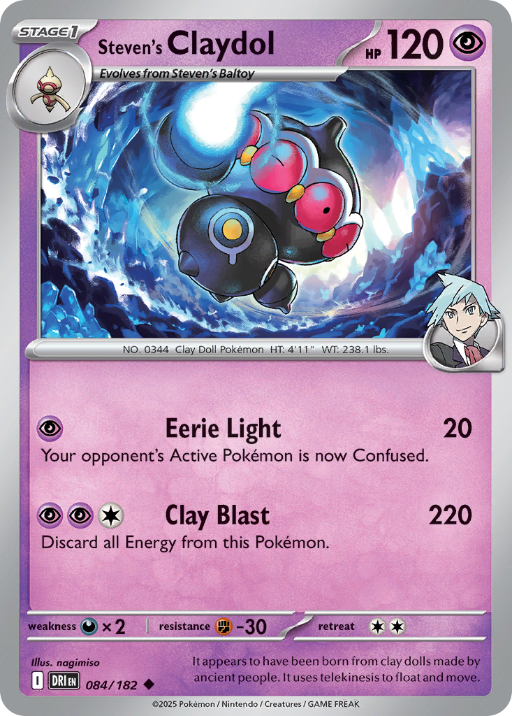 Steven's Claydol #84 Destined Rivals
