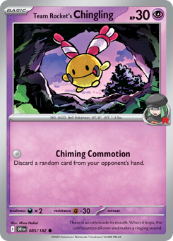Team Rocket's Chingling #85 Destined Rivals