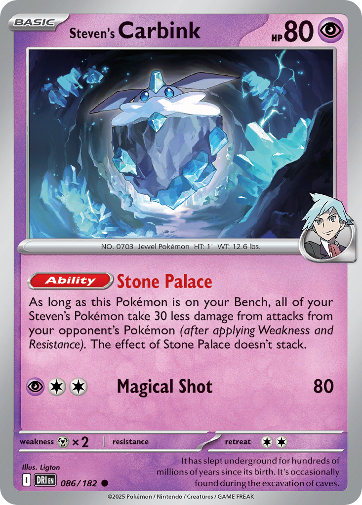 Steven's Carbink #86 Destined Rivals