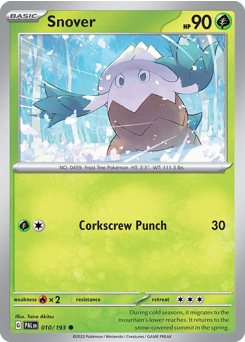 Snover #10 Paldea Evolved