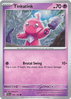 Tinkatink #102 Paldea Evolved