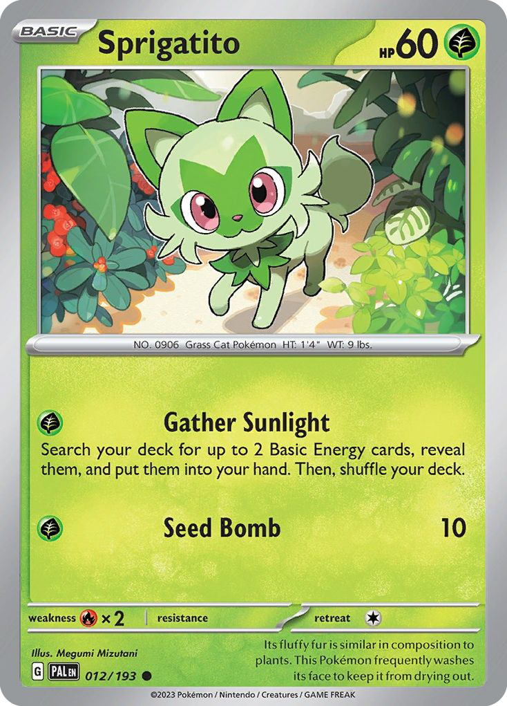 Sprigatito #12 Paldea Evolved