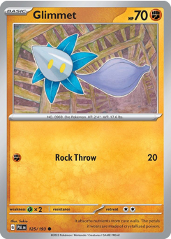 Glimmet #125 Paldea Evolved