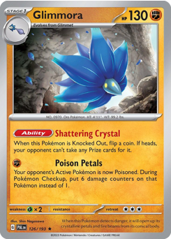 Glimmora #126 Paldea Evolved