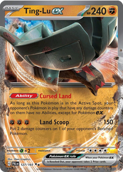 Ting-Lu ex #127 Paldea Evolved