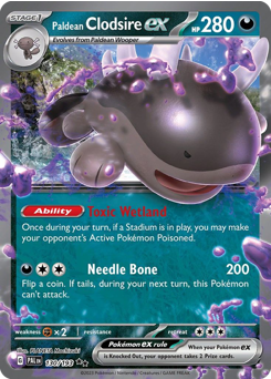 Paldean Clodsire ex #130 Paldea Evolved