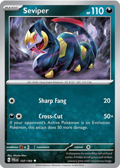 Seviper #137 Paldea Evolved