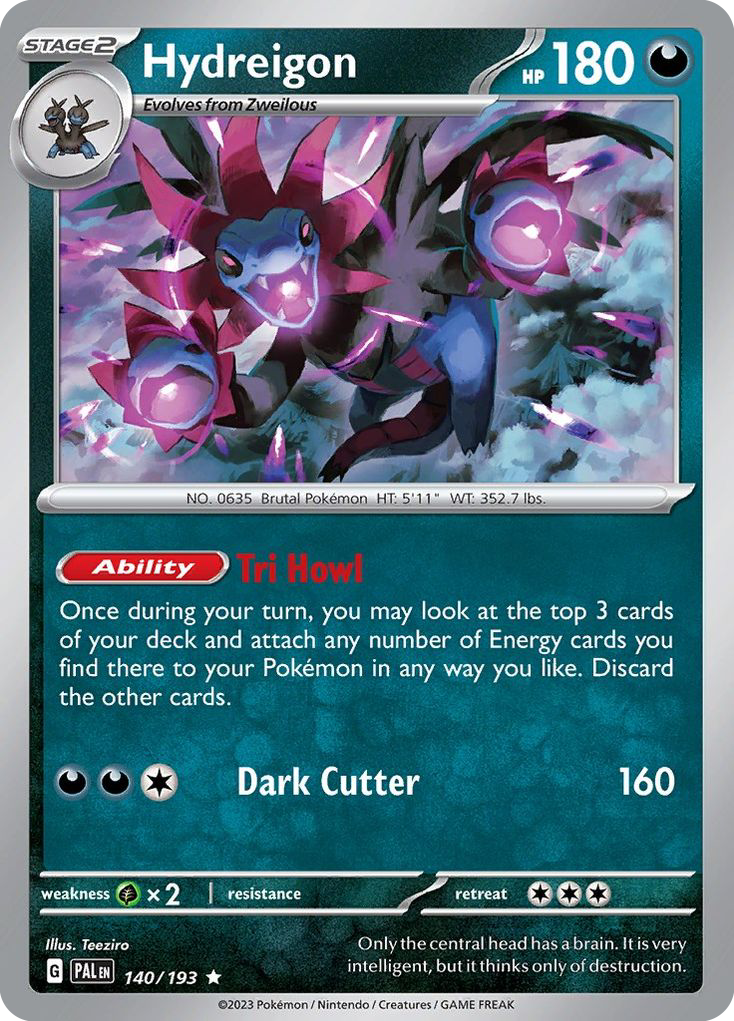 Hydreigon #140 Paldea Evolved
