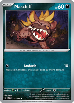 Maschiff Paldea Evolved