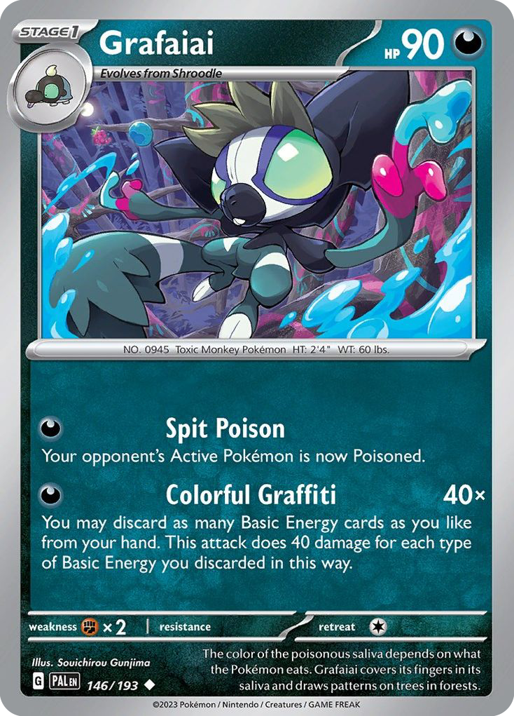 Grafaiai #146 Paldea Evolved
