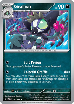 Grafaiai #146 Paldea Evolved
