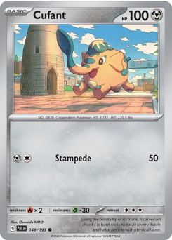 Cufant #149 Paldea Evolved