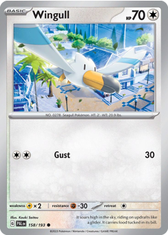 Wingull #158 Paldea Evolved