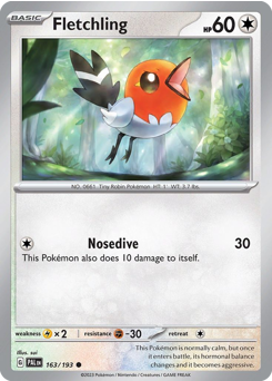 Fletchling #163 Paldea Evolved