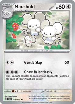 Maushold #168 Paldea Evolved