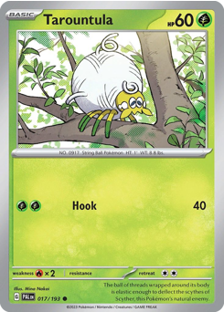 Tarountula #17 Paldea Evolved