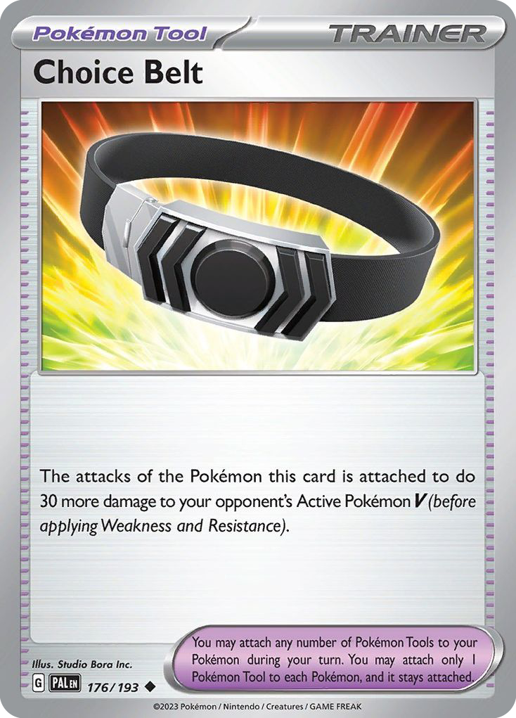 Choice Belt #176 Paldea Evolved
