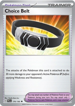 Choice Belt #176 Paldea Evolved
