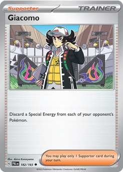 Giacomo #182 Paldea Evolved