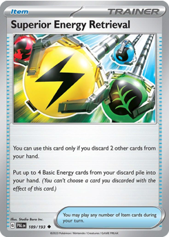 Superior Energy Retrieval #189 Paldea Evolved