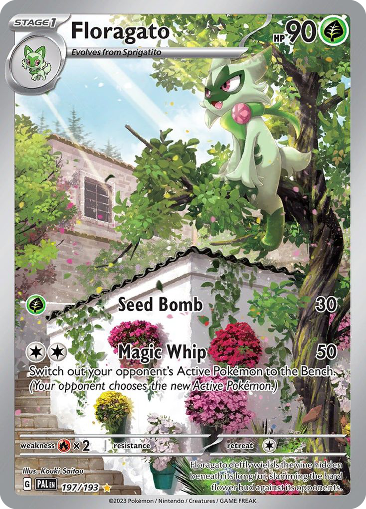 Floragato #197 Paldea Evolved