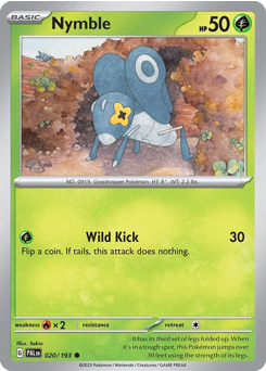Nymble #20 Paldea Evolved