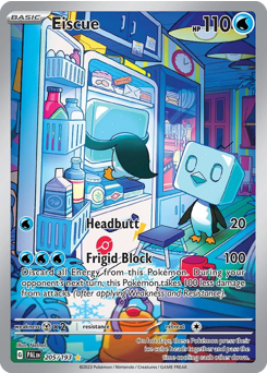 Eiscue #205 Paldea Evolved